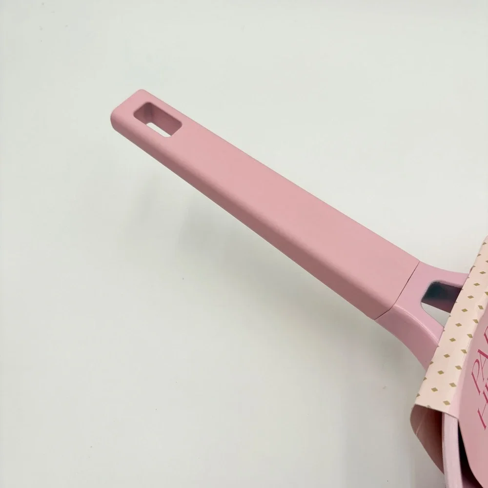Paris Hilton 11 Inch Cast Aluminum Ceramic Nonstick Fry Pan Blush Pink